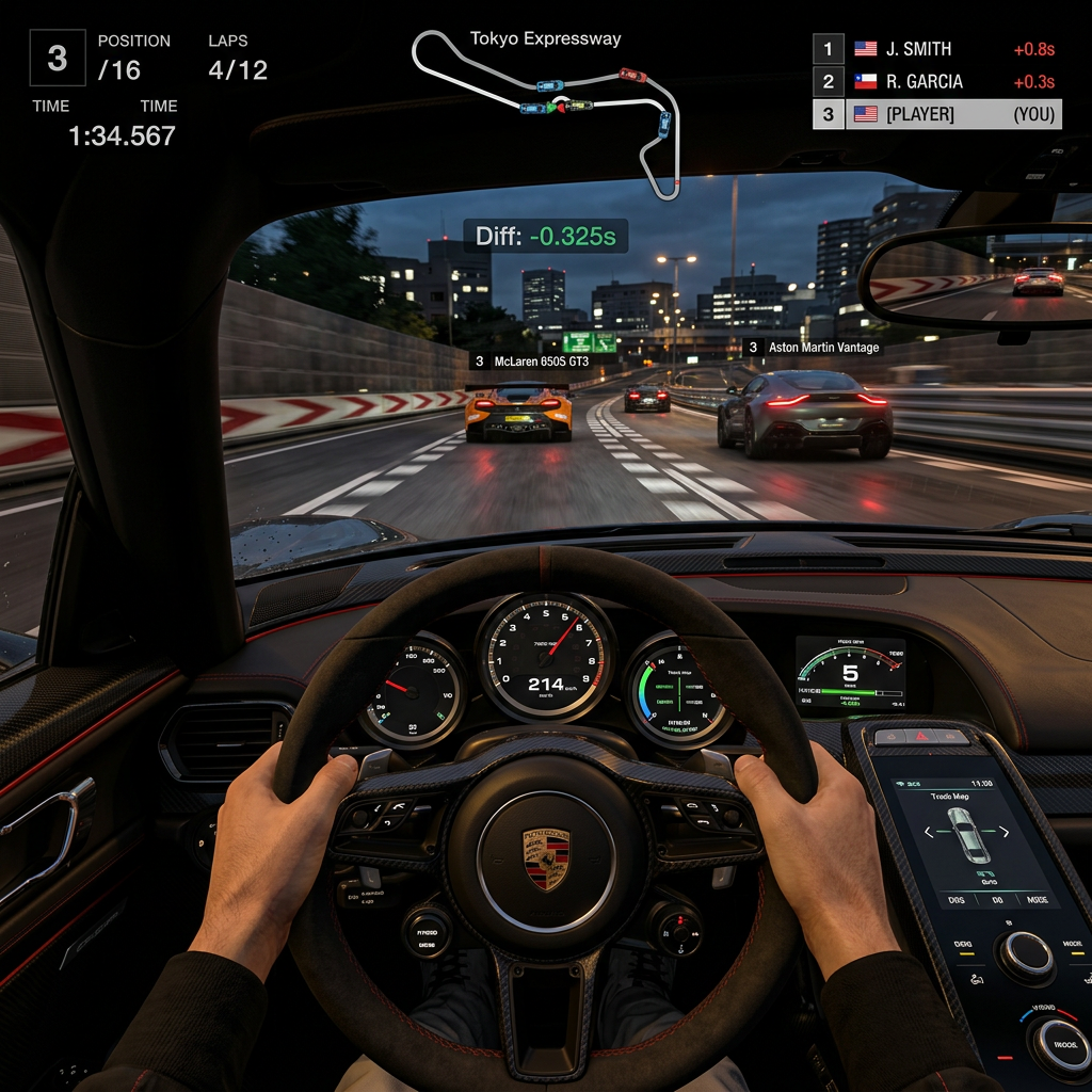 Gran Turismo Cockpit View