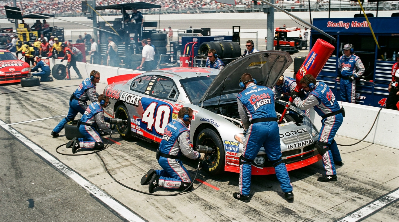 Pit Stop NASCAR #40
