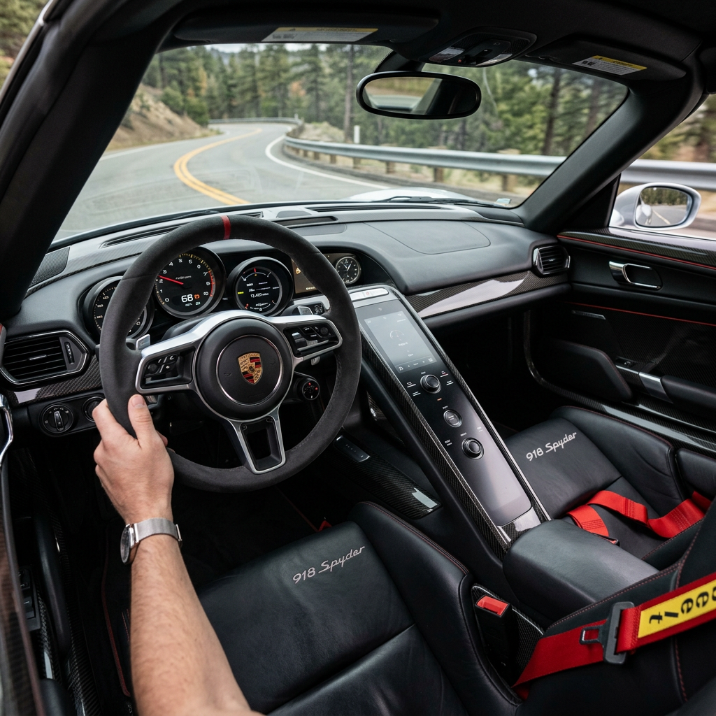 Interior Porsche 918