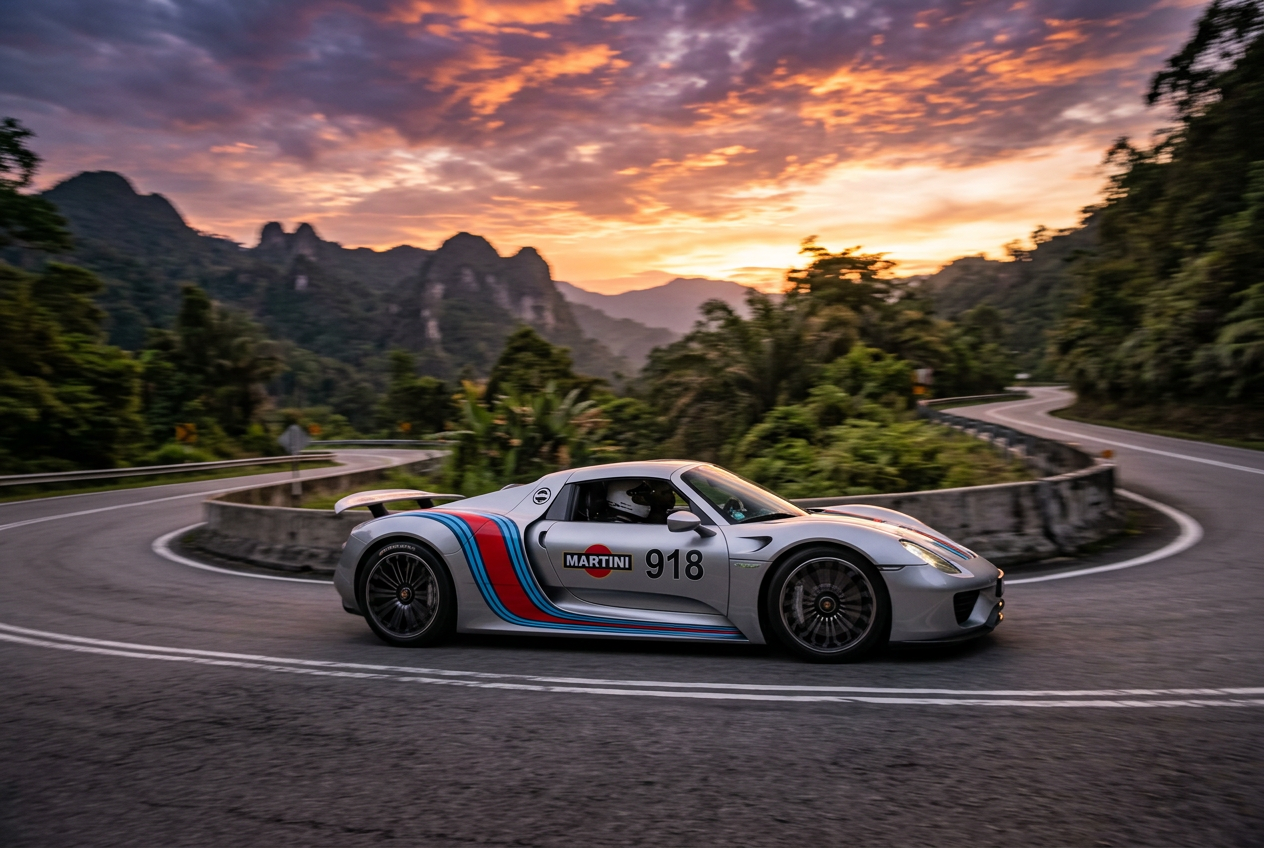 Porsche 918 Spyder - Kereta Highlight